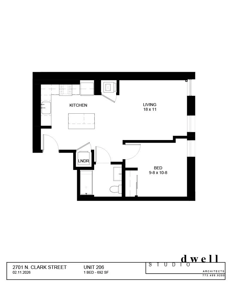 Floor Plan Unit 206