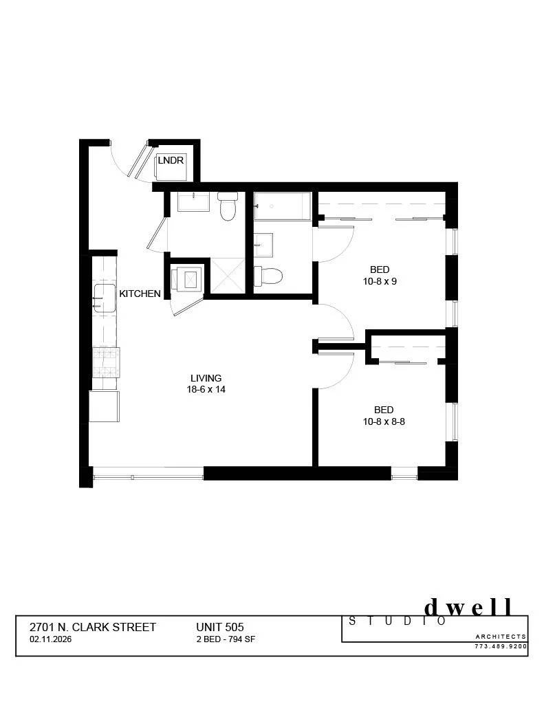 Floor Plan Unit 505