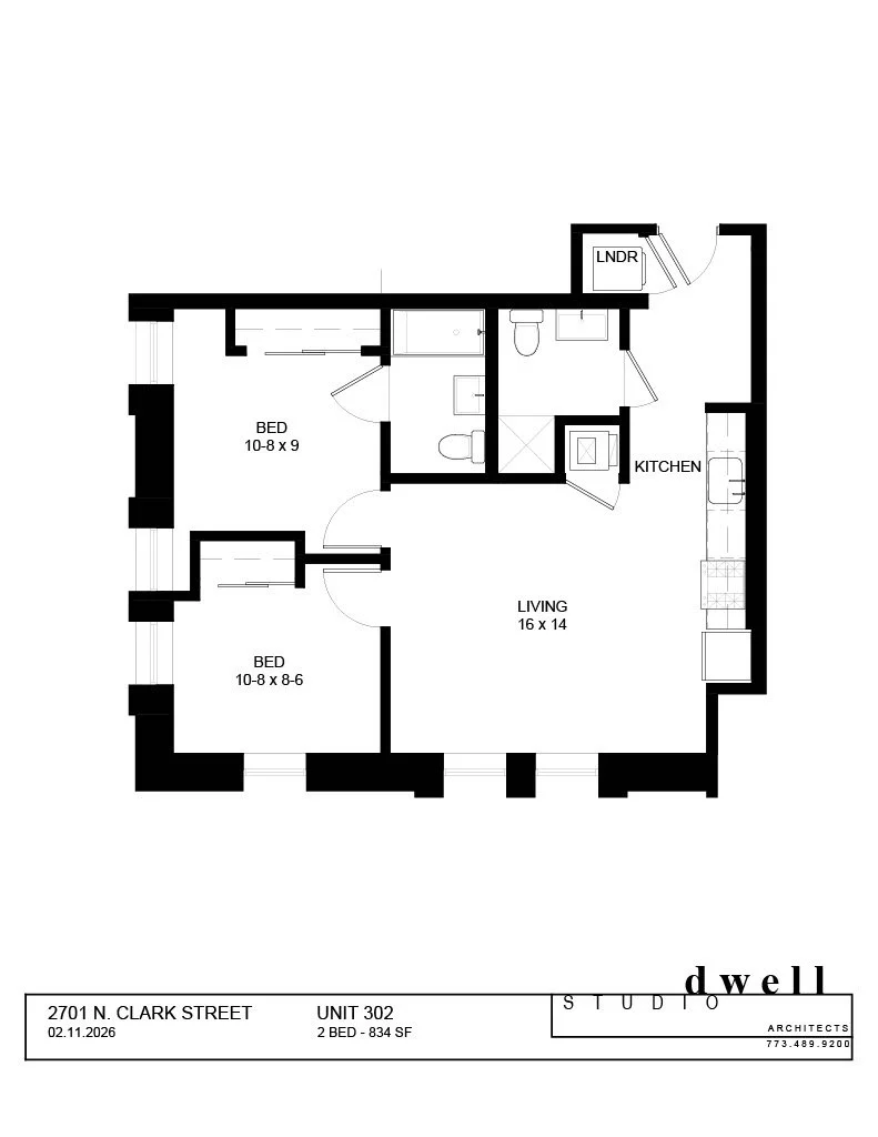 Floor Plan Unit 302