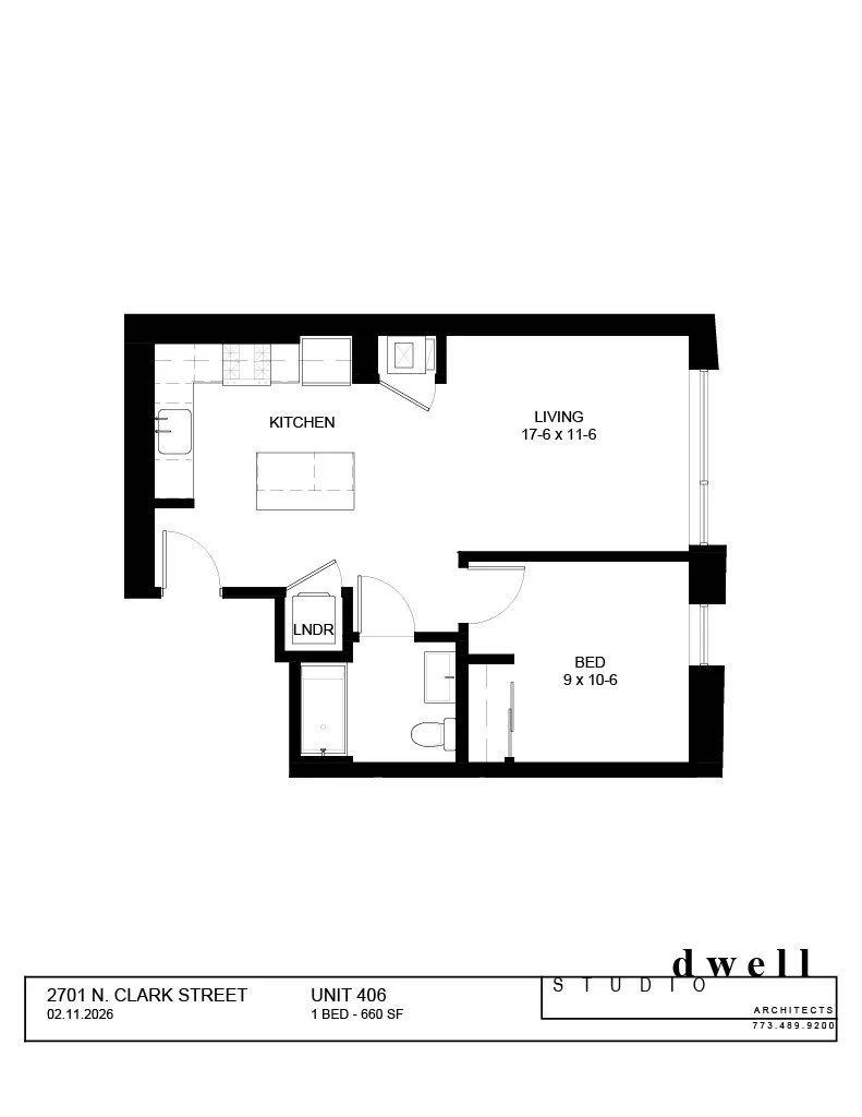 Floor Plan Unit 406