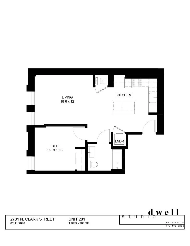 Floor Plan Unit 201