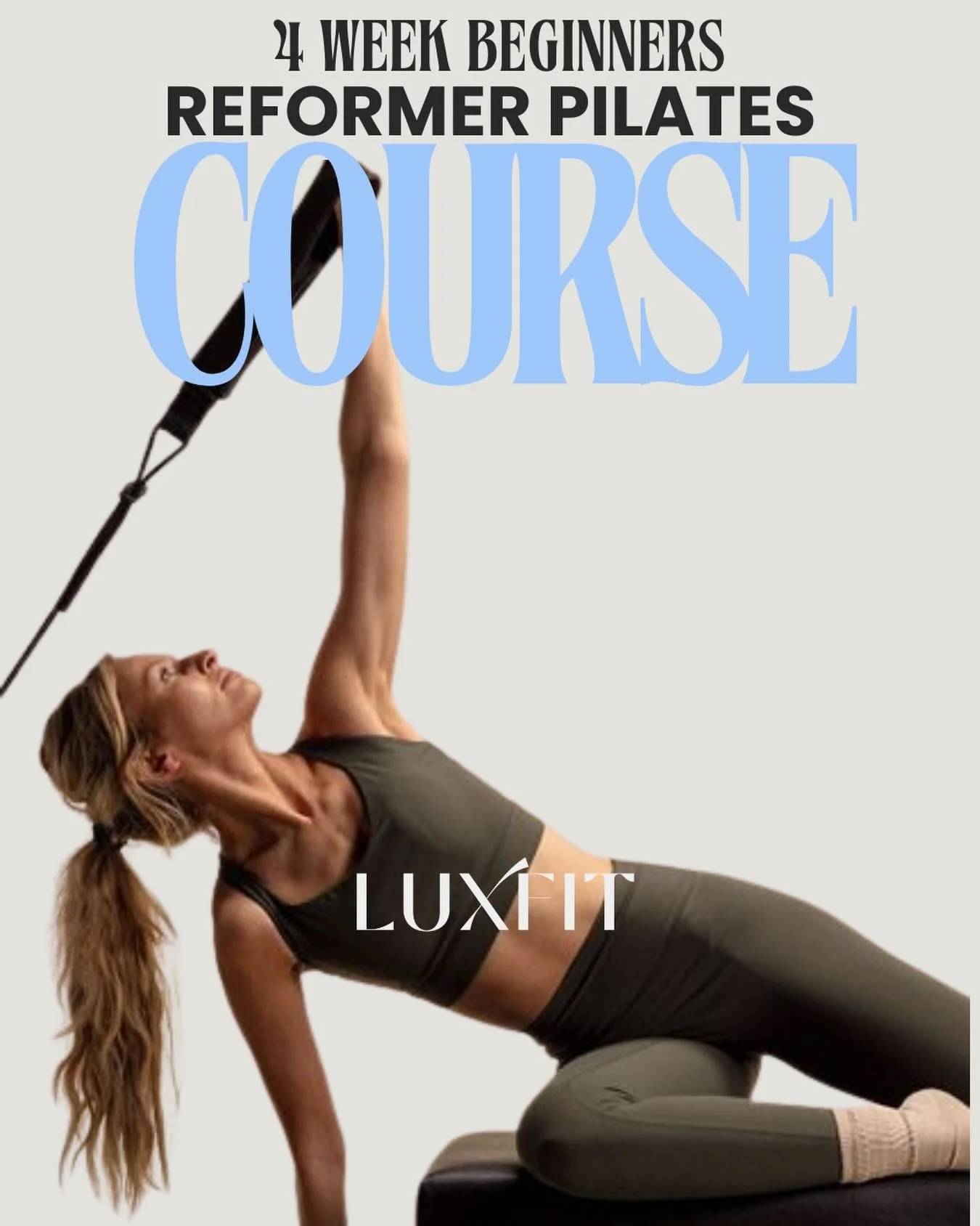 ✨ NEW BEGINNERS REFORMER COURSE ✨

Thinking about trying Reformer Pilates but not sure where to start? This course is designed especially for complete beginners or anyone wanting to build confidence and learn the foundations of Reformer Pilates in a 