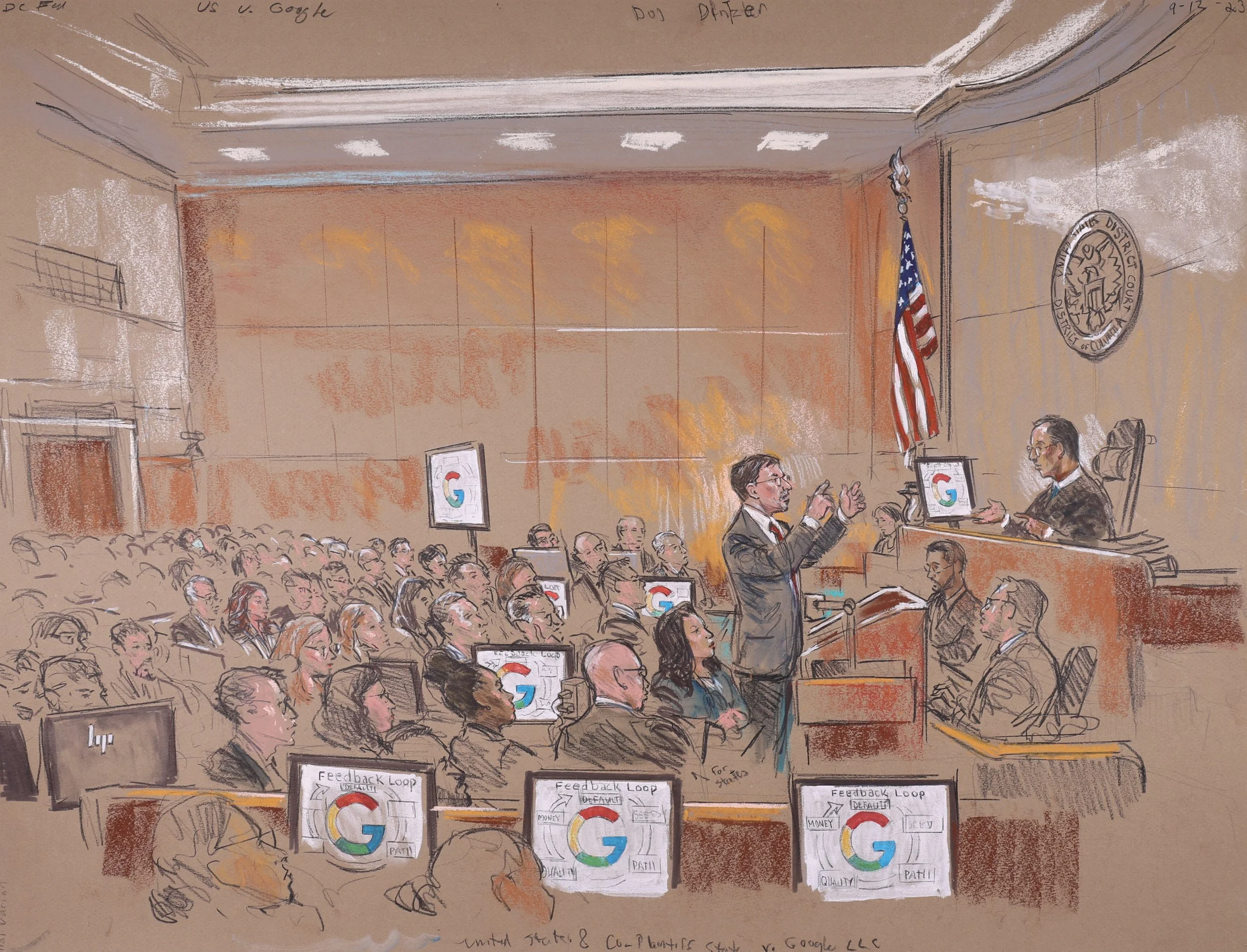 United States v. Google, LLC. (2023)