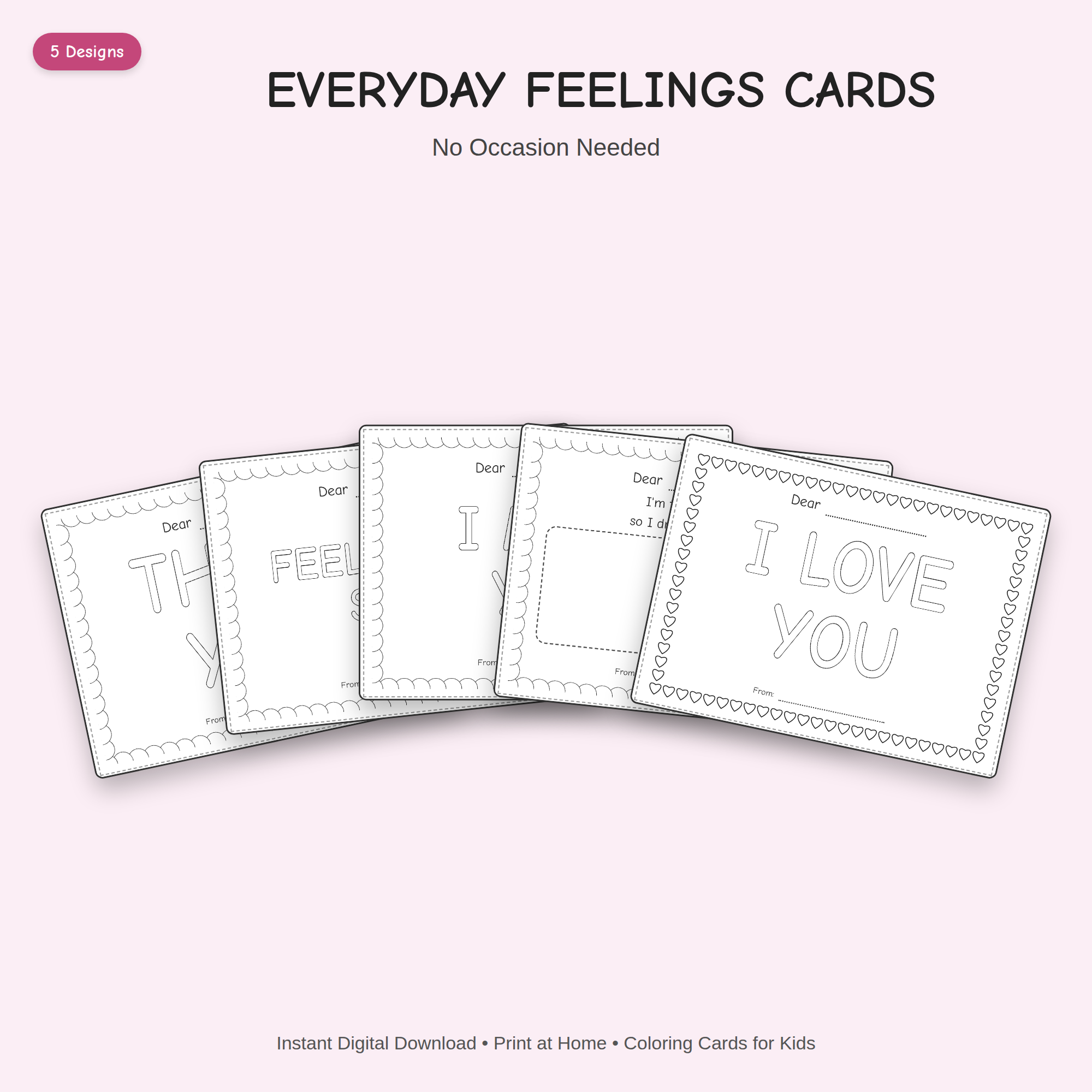 Everyday Feelings Cards Bundle