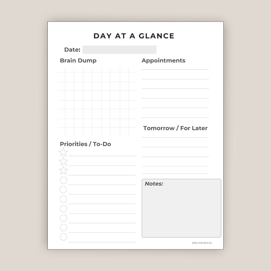 Day at a Glance: See Your Day Clearly