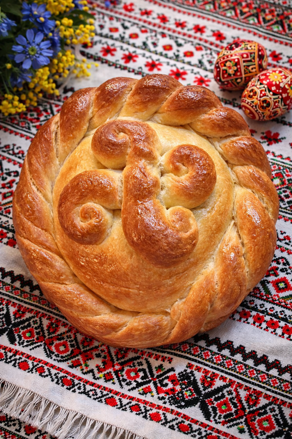 Paska Break (Ukrainian Easter Sweet Bread)