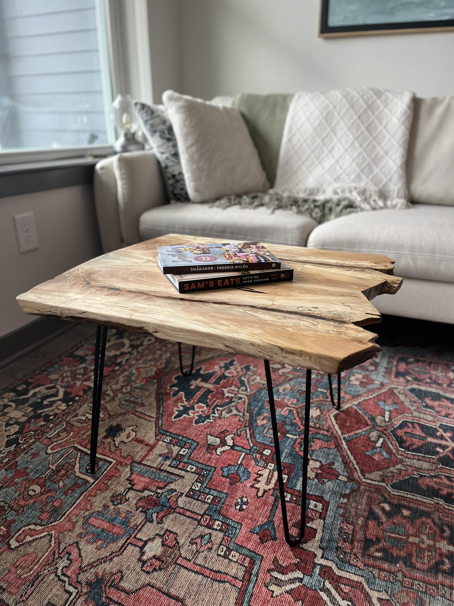 Rustic Maple Side Table