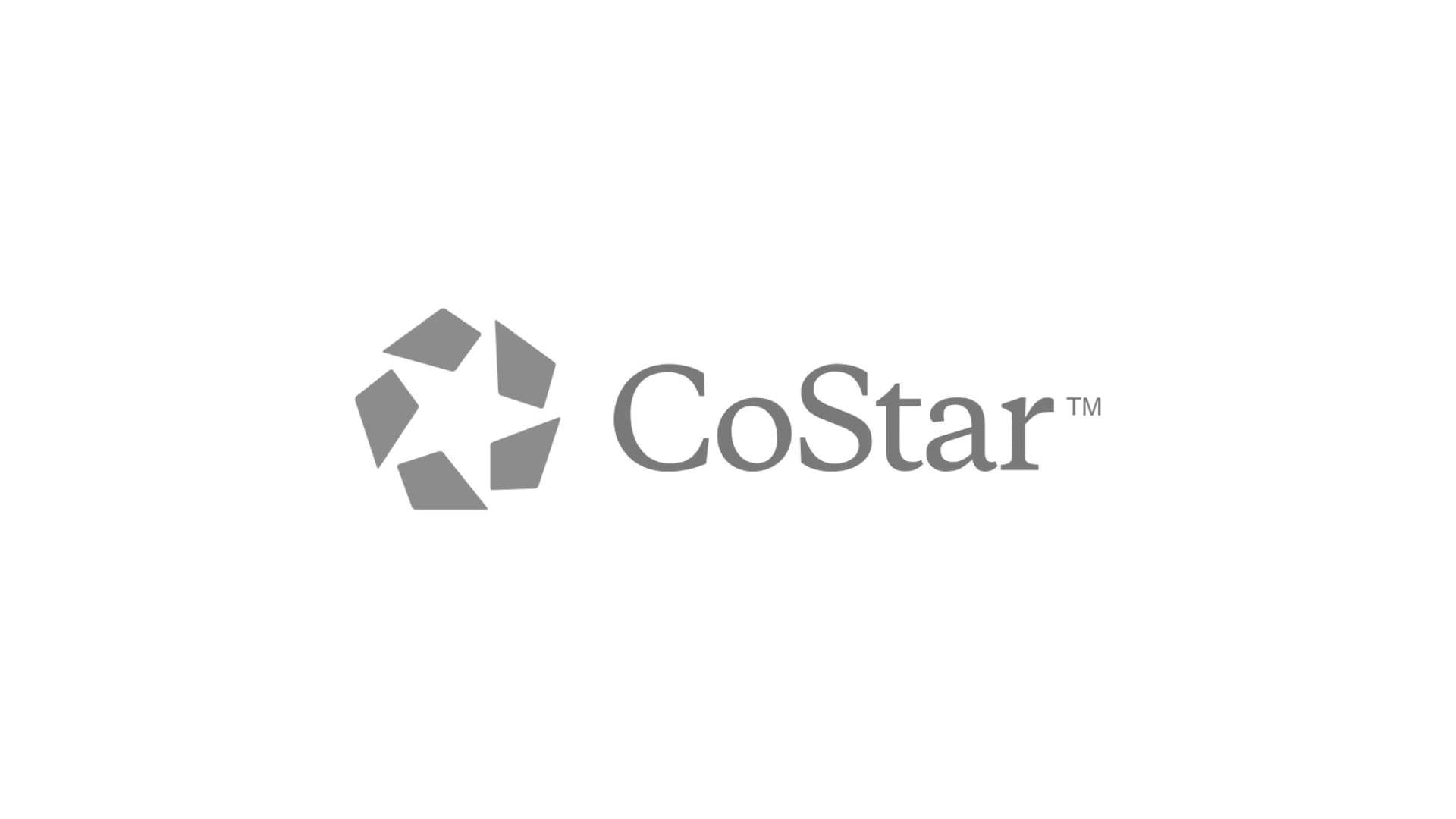 CoStar logo in black and gray with a star-shaped graphic and the word 'CoStar' in gray text.