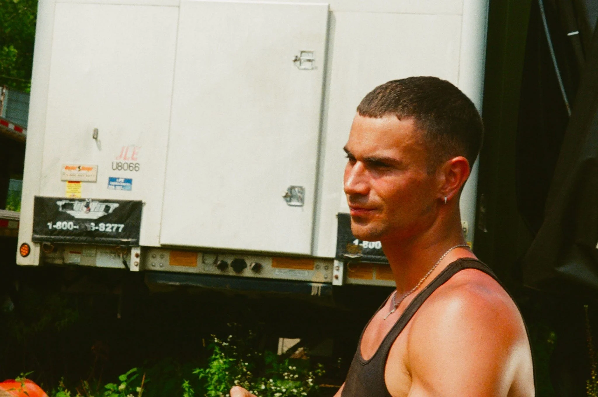 Actor Elijah Santoro, in his element.