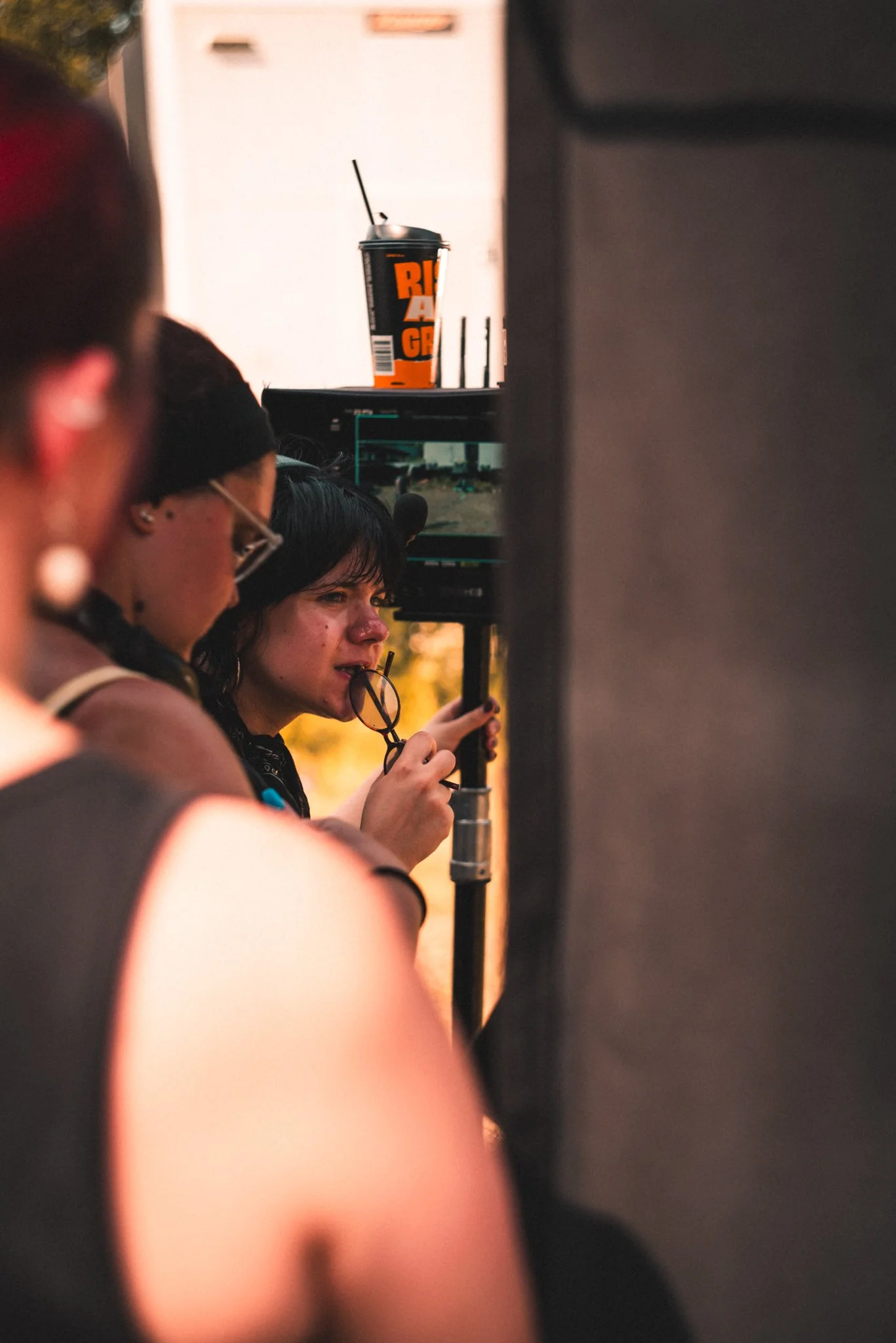 DP Melanie Skoupil in-between takes. 