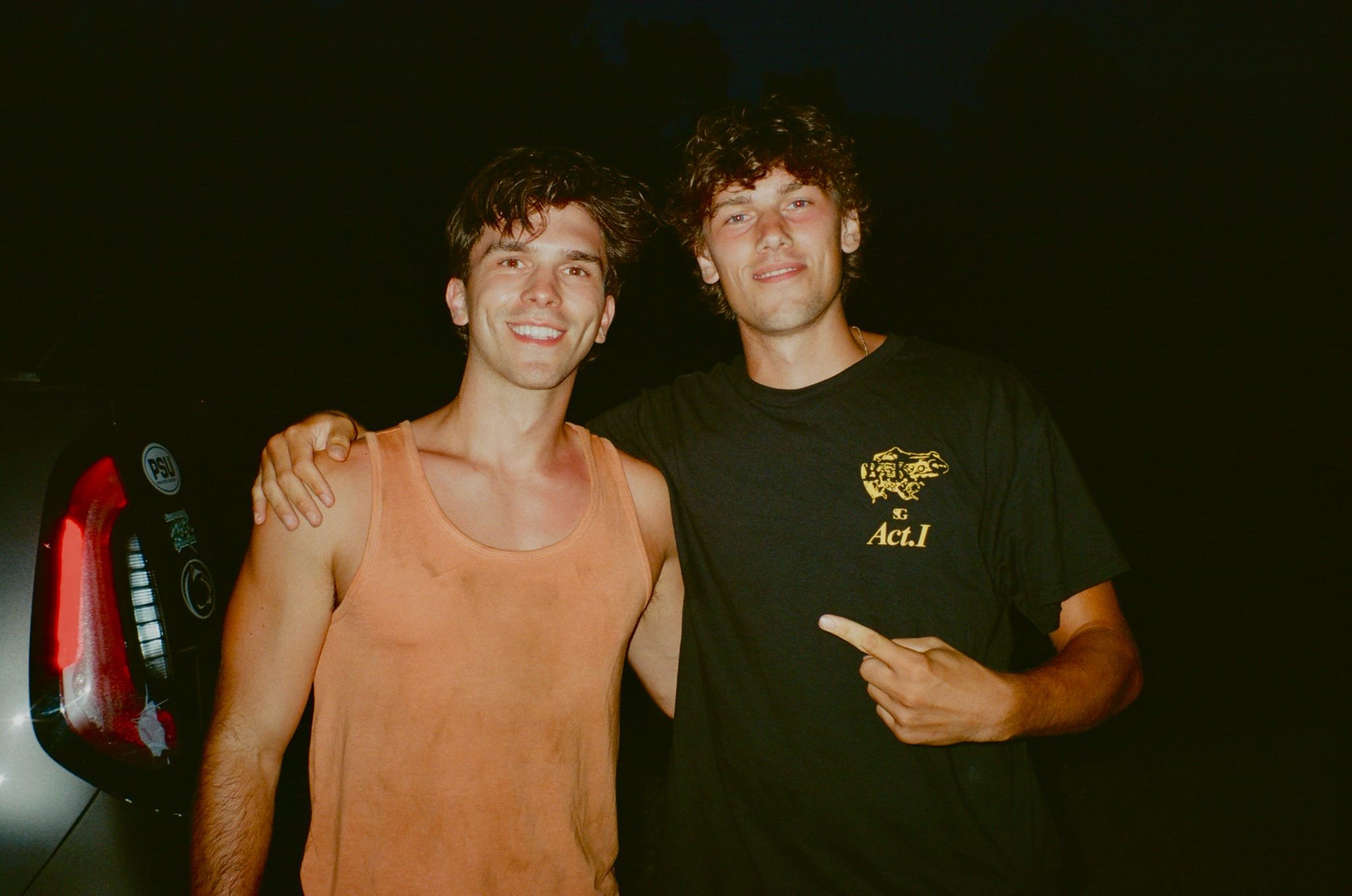 Justin Stanek (LEFT) & Chris Freund (RIGHT) after shoot. 