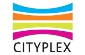 CityPlex logo featuring colorful horizontal stripes above the company name