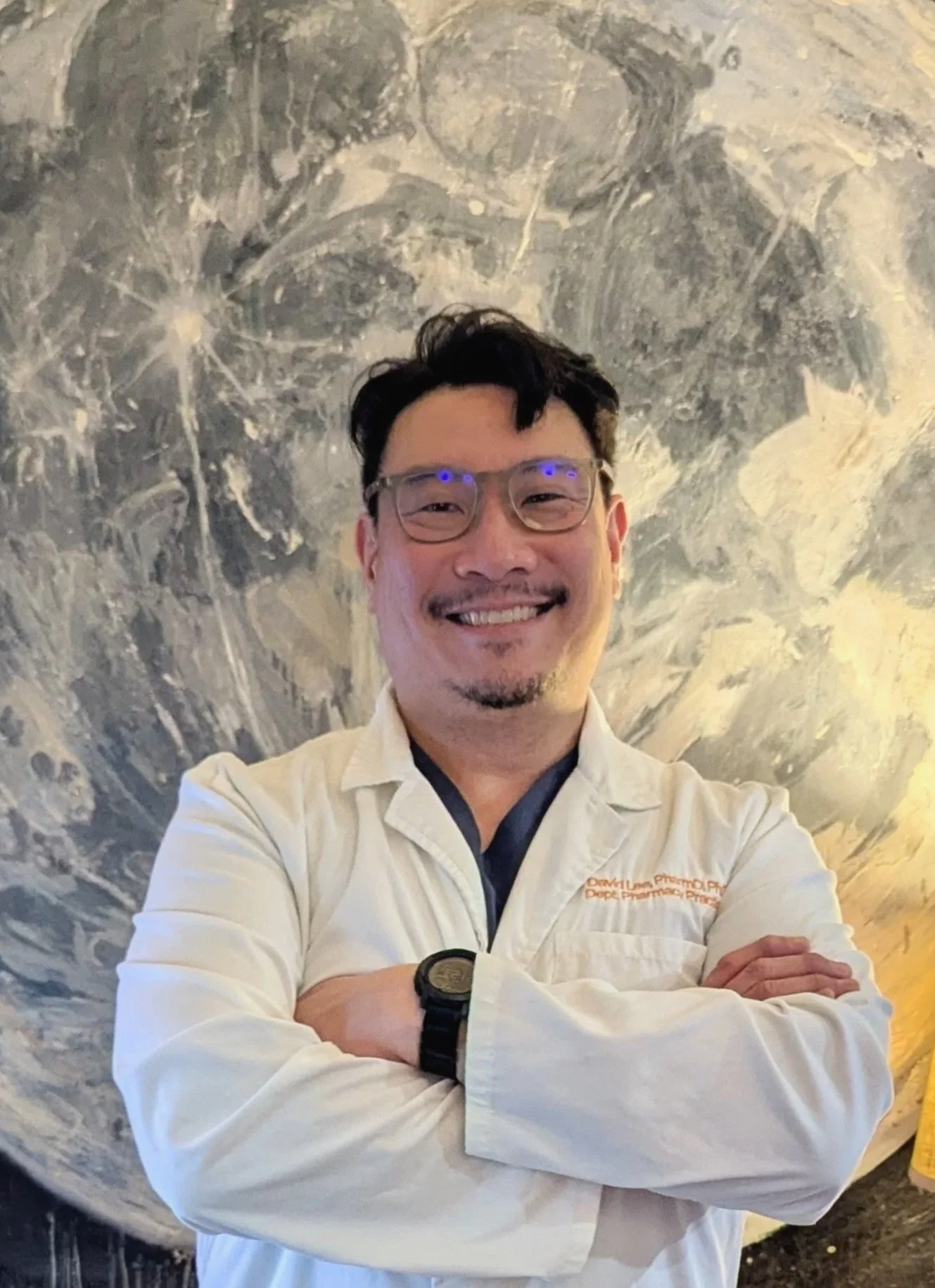 Dr. David Lee, PharmD, PhD, author, geriatric pharmacist, and founder of MyRxPro in Portland, OR
