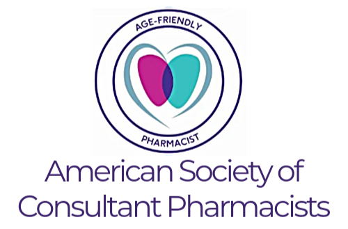 American society of consultant pharmacists logo