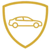 Florida auto insurance gold icon from safe hill insurance