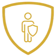 Florida general liability insurance gold icon from safe hill insurance