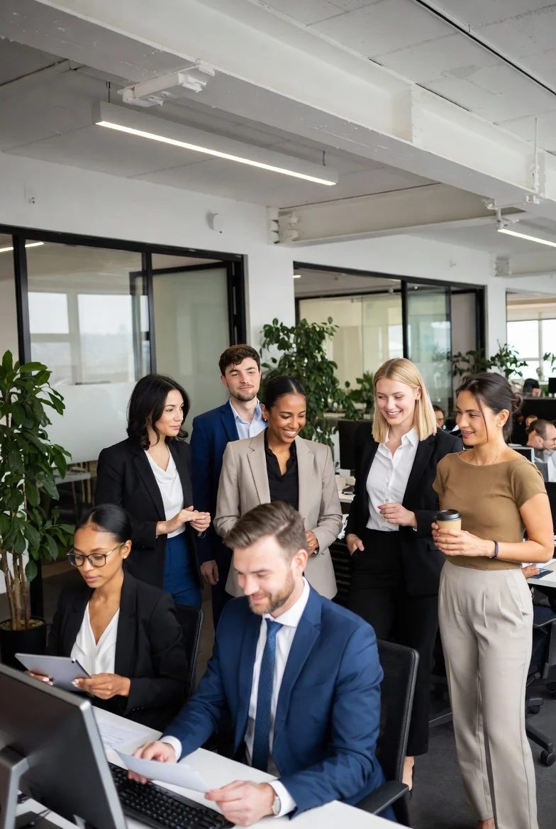 Secure business network setup for small office