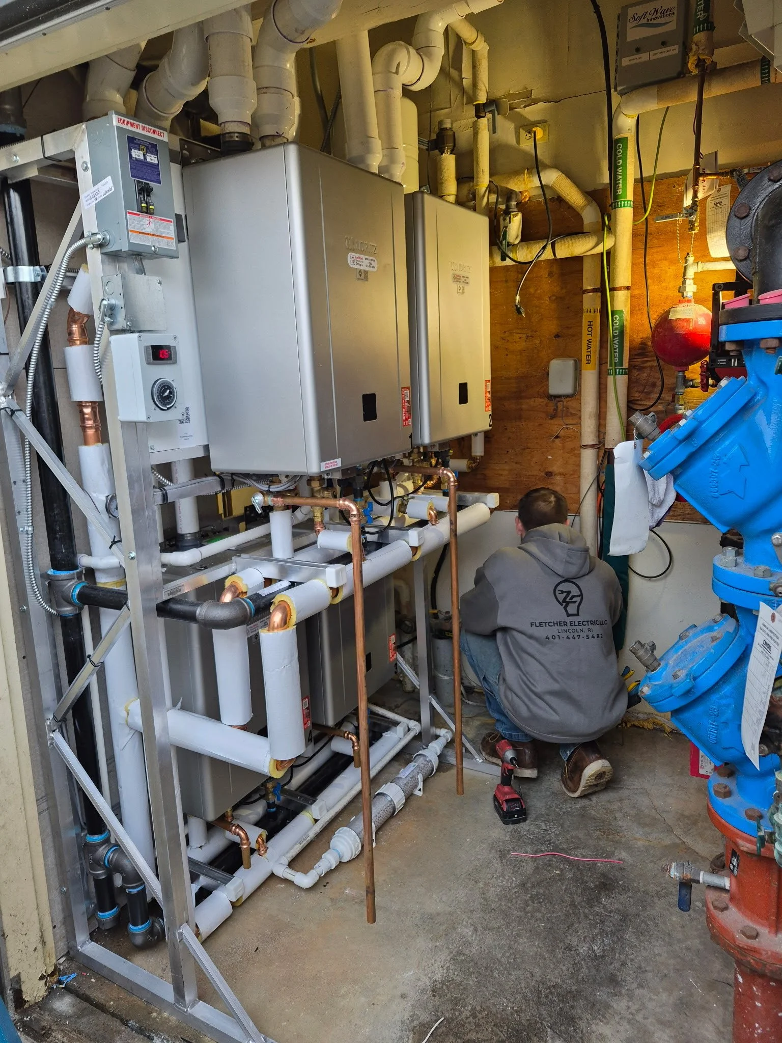 Commercial electrical work