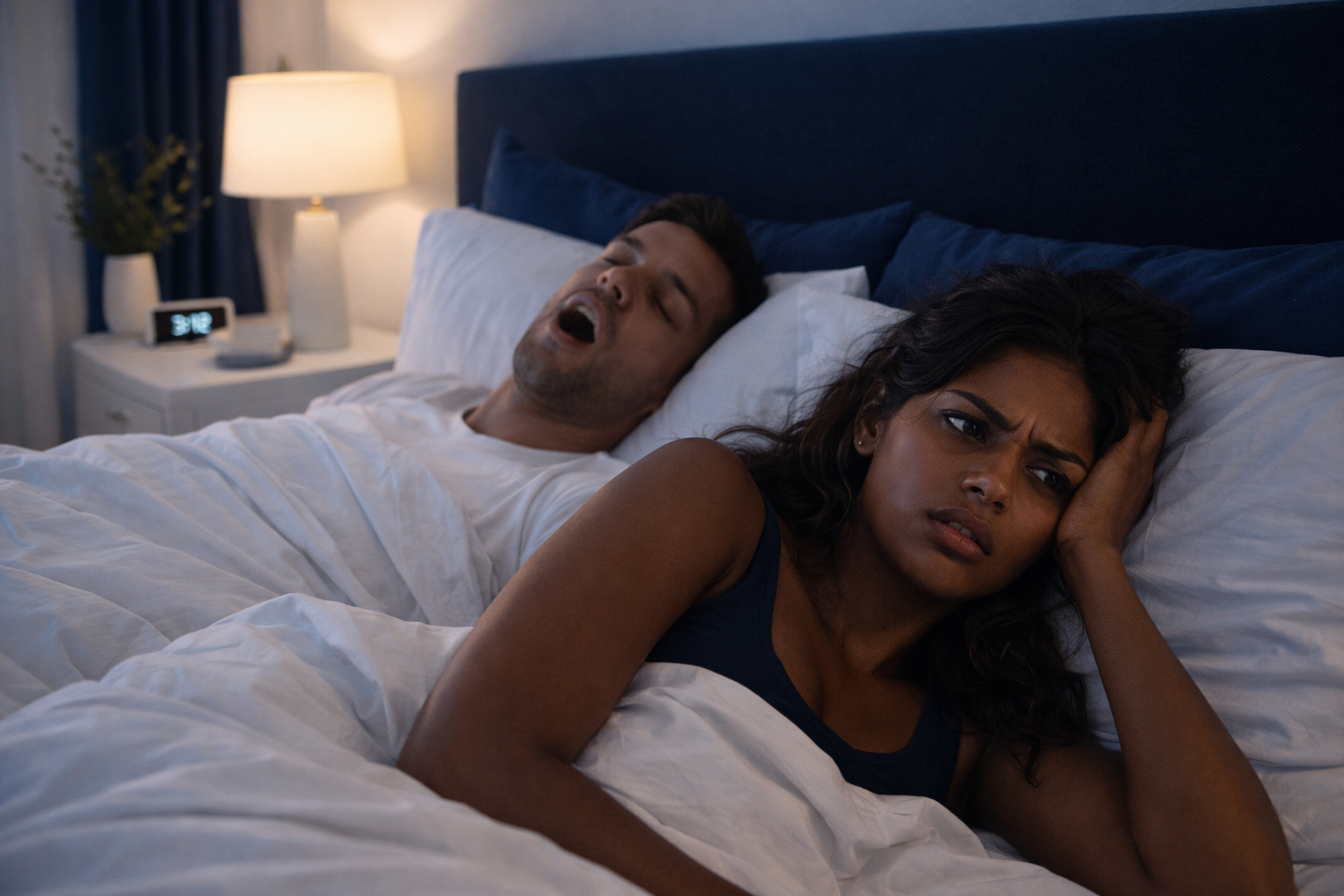 Sleep apnoea and snoring