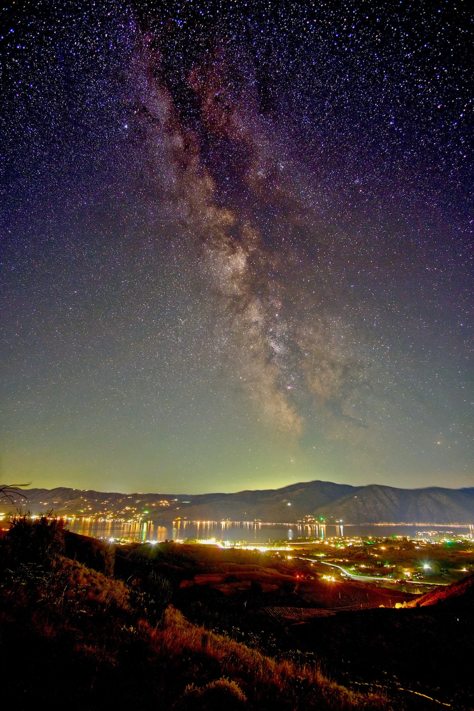 Night sky preservation in Manson Washington