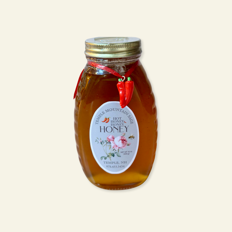 1   lb Hot Honey Local Raw Unfiltered Honey