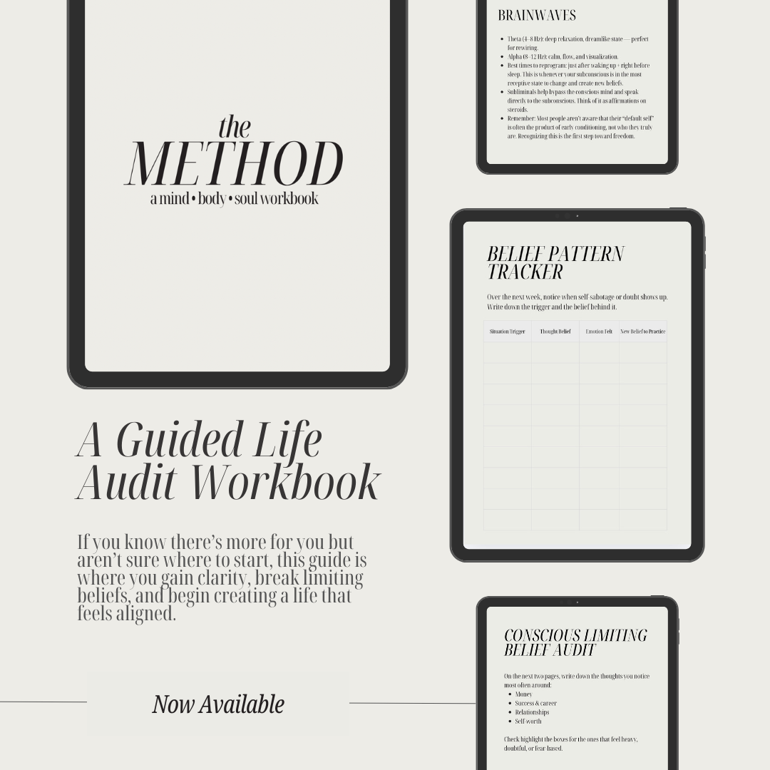 The Method: A Mind • Body • Soul Workbook