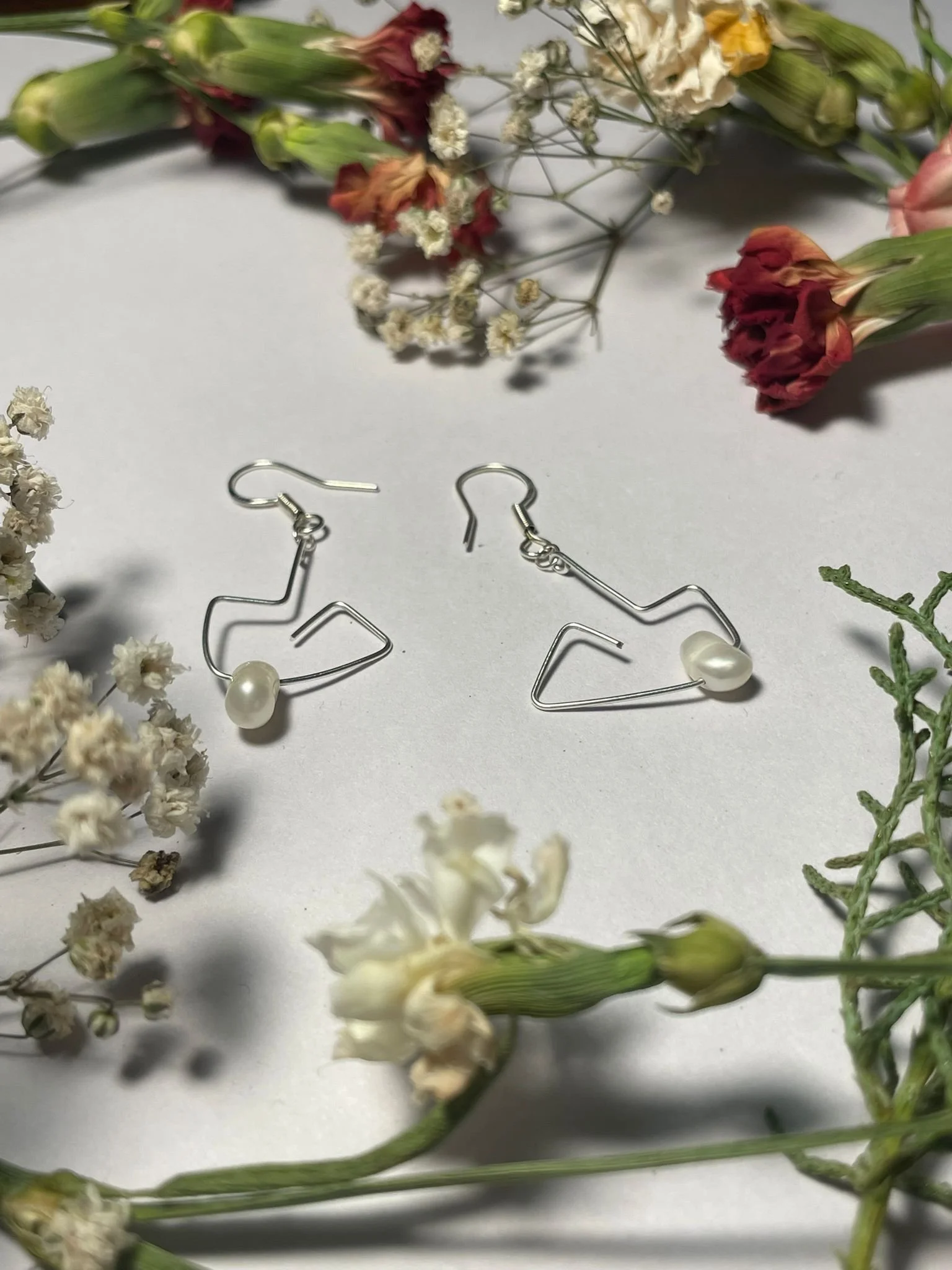 Angular Single Pearl - Hoop 5.jpeg