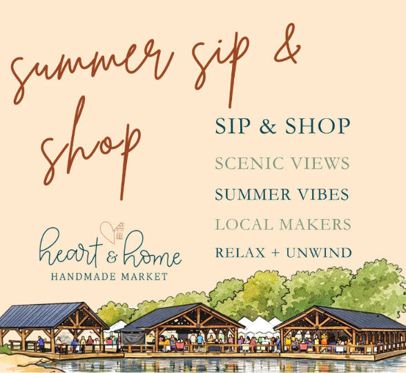 Heart & Home Marketplace Summer Sip and Shop