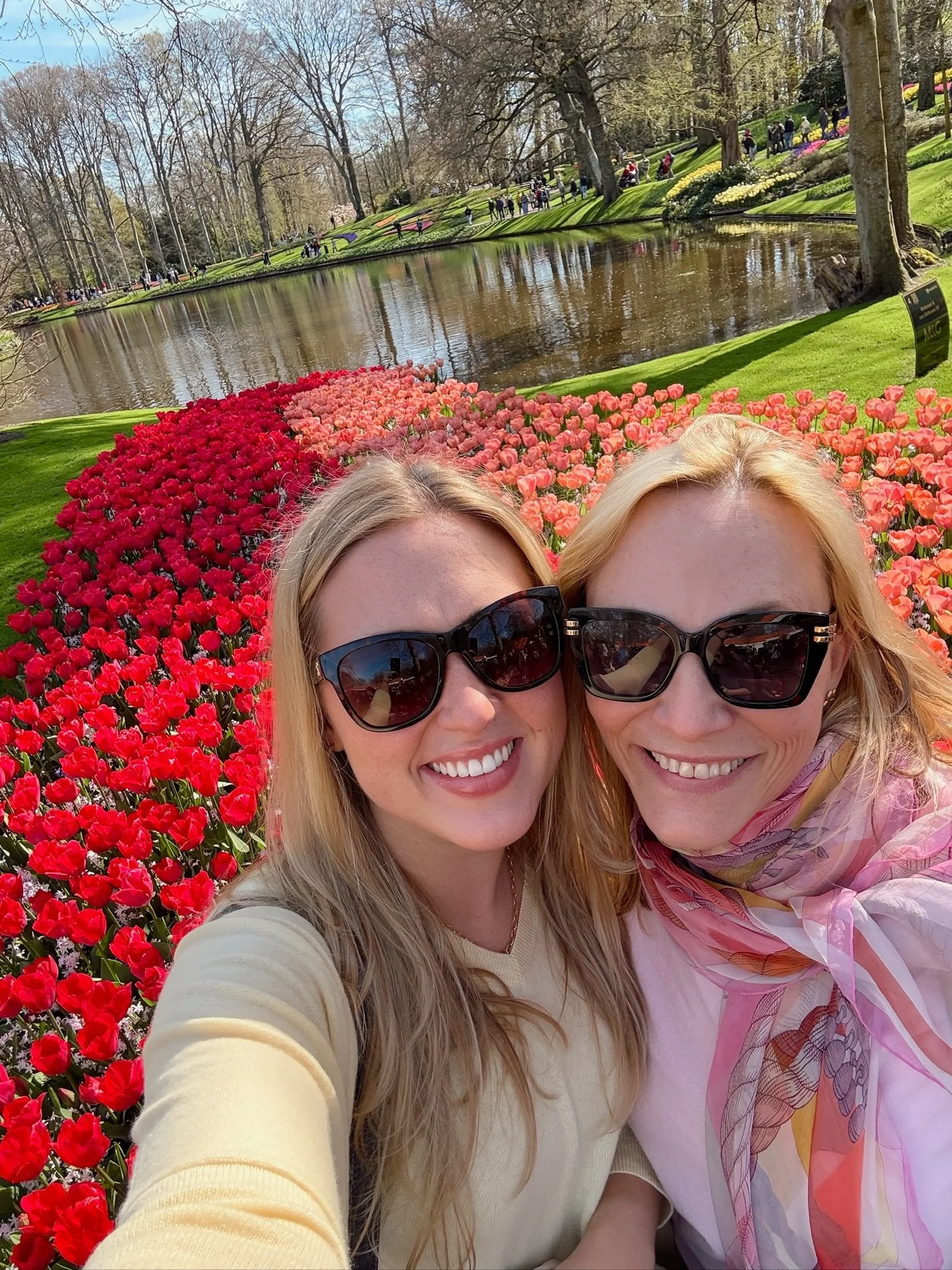 MaryDee and her daughter just got back from a mother&ndash;daughter trip with other mother-daughter friends, through the Netherlands, perfectly timed for peak spring.

A full day at Keukenhof just outside Amsterdam was the highlight with tulips in fu