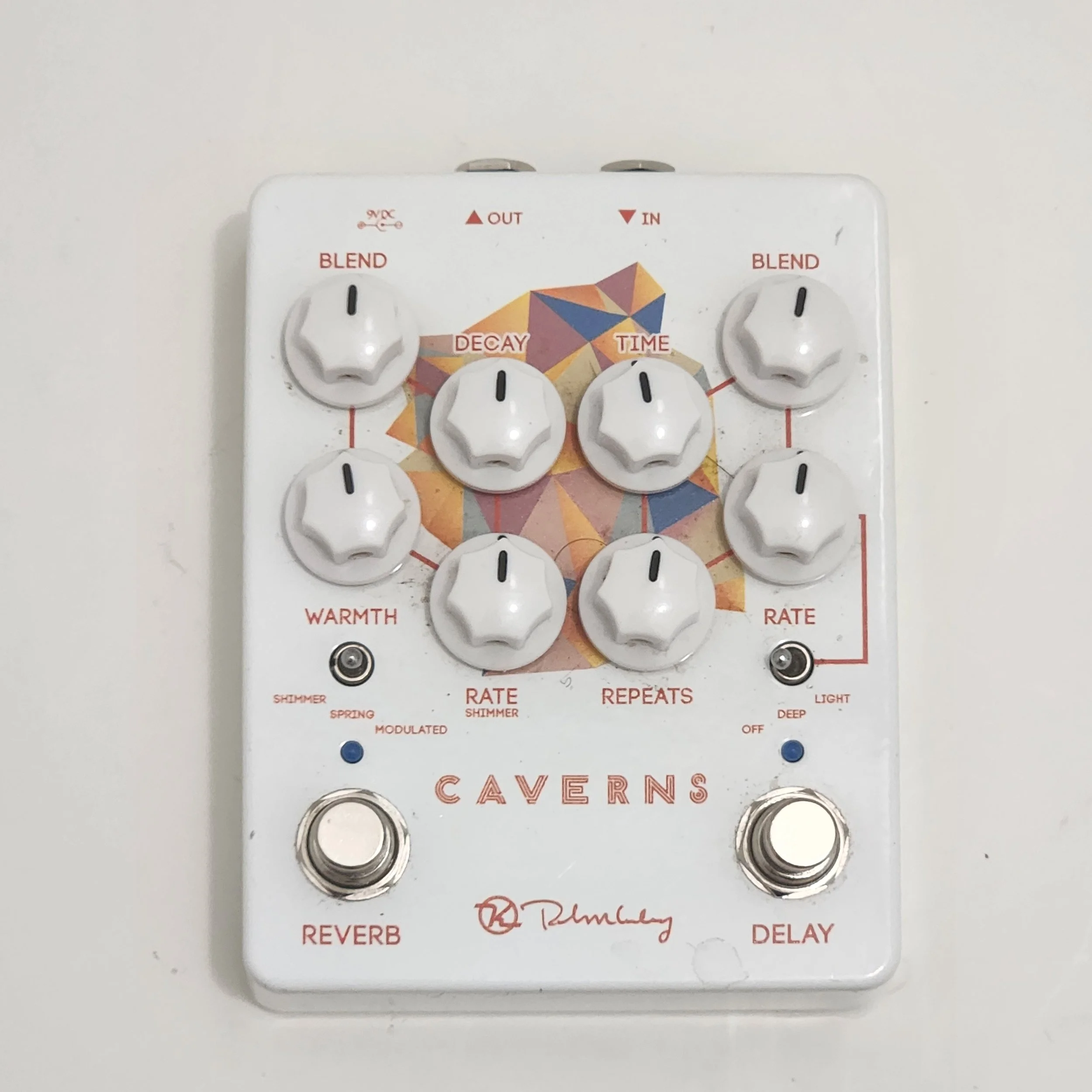 Keeley Caverns V2 Delay and Reverb Pedal