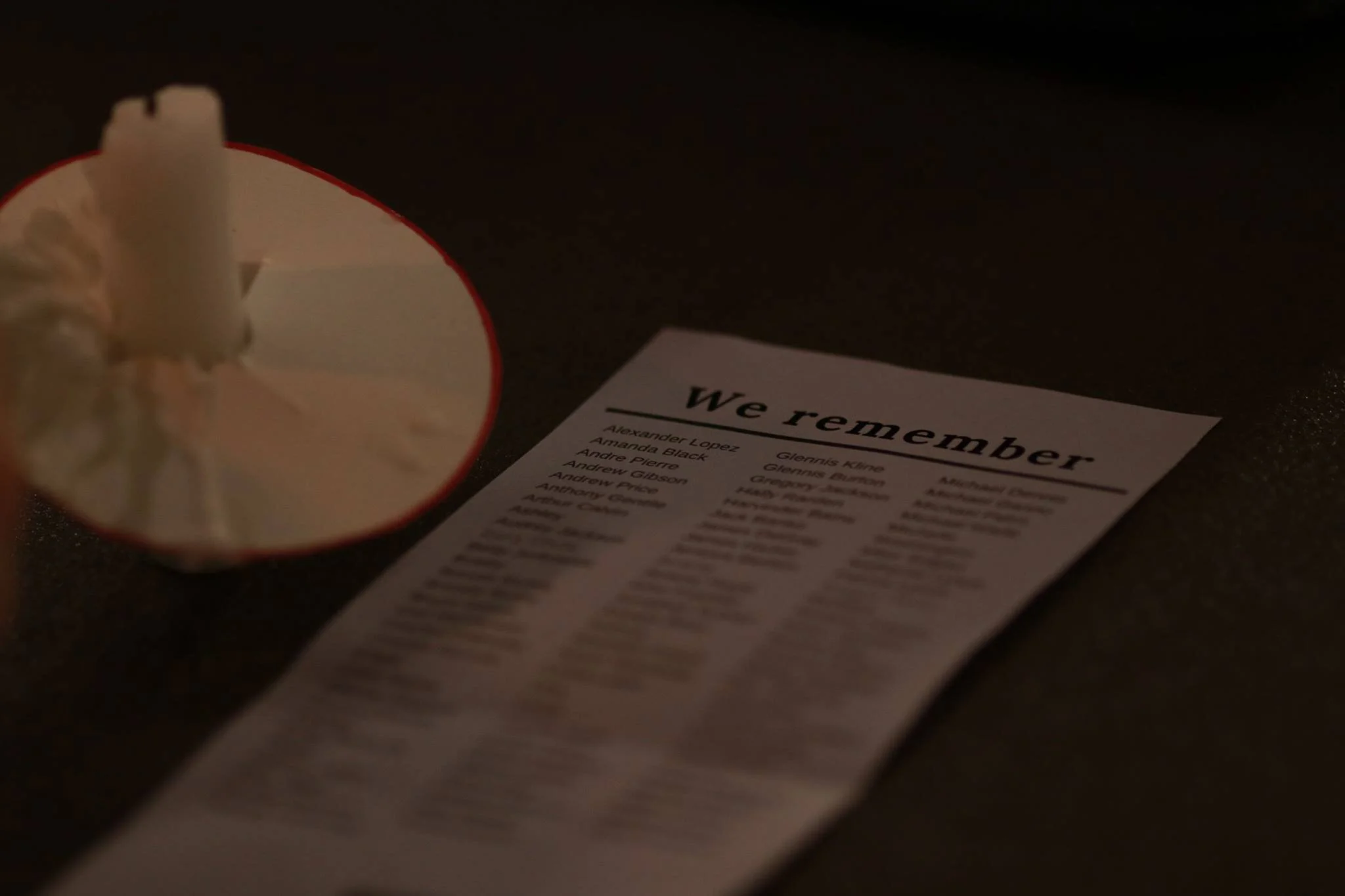 Candlelight Vigil to Remember Homeless Individuals Who Died in 2019 