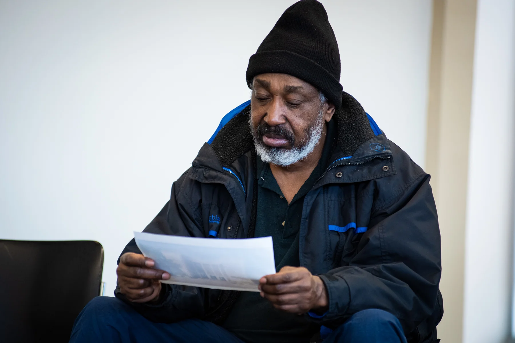 Member of the Homeless Congress meet to discuss what is happening in the community.