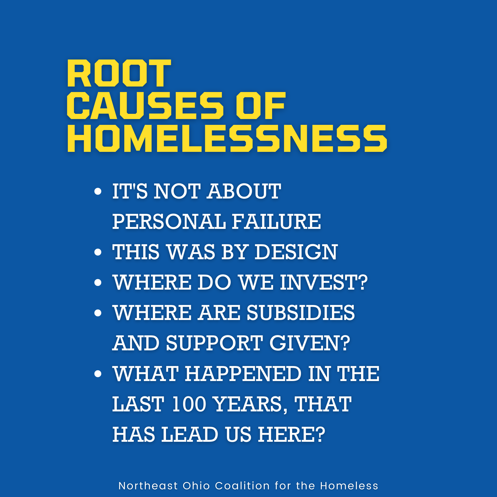 What Has Caused the Crisis of Homelessness in our Community ...