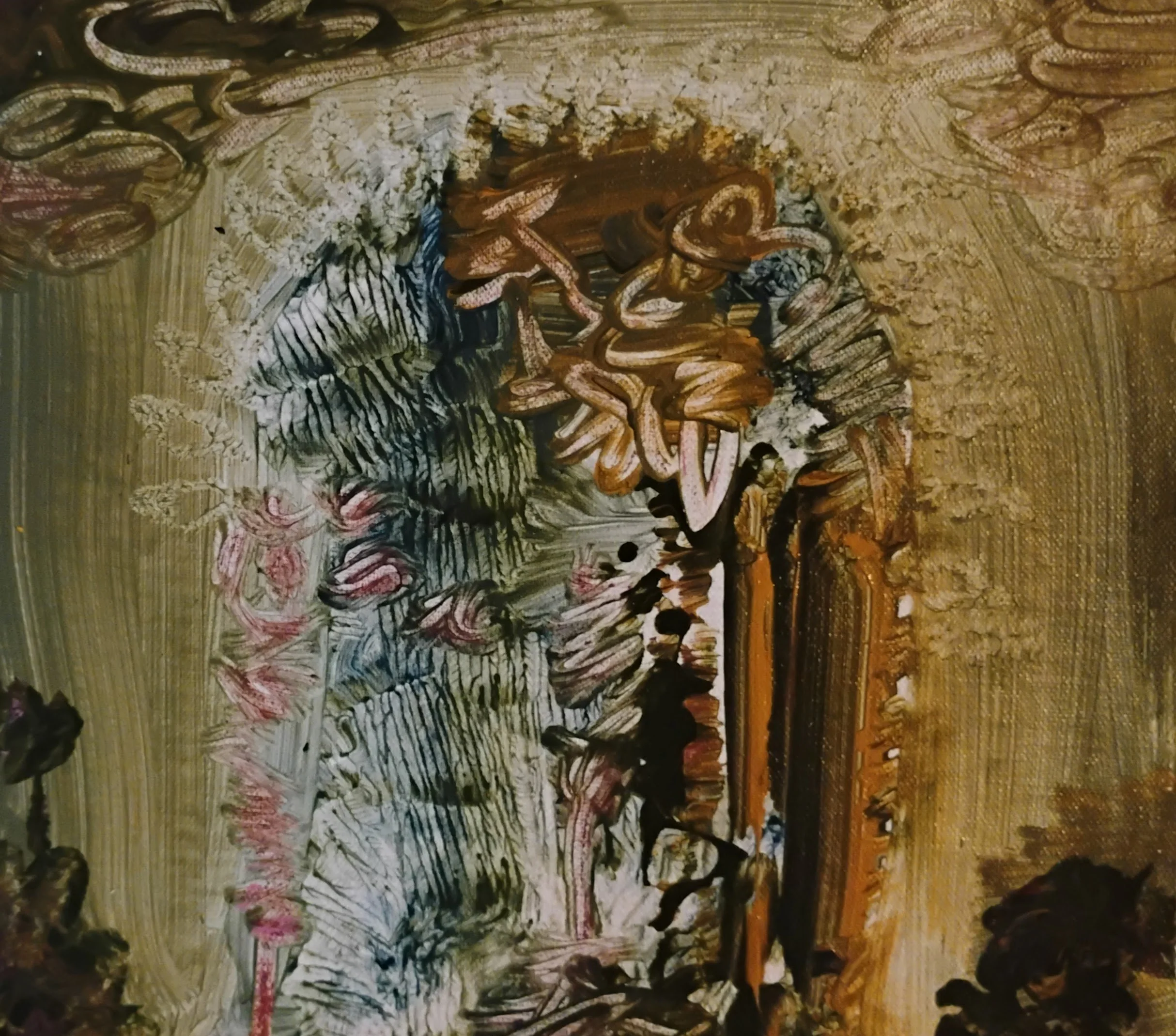 Mogote, 2025, Acrylic on canvas, 10 x 8 in