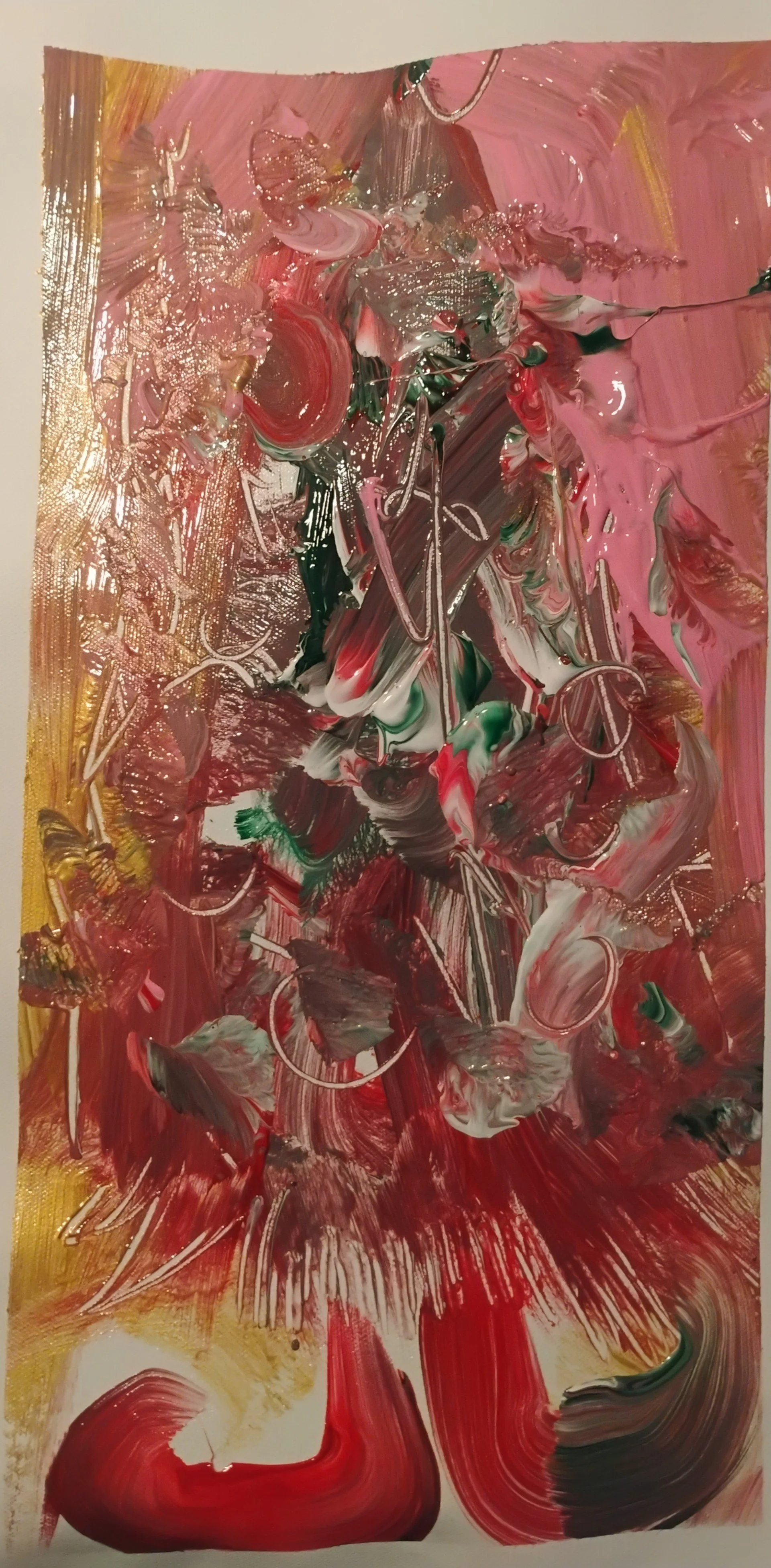 Arbolito Navideño.26.Acrylic Canvas.20x12 inc.