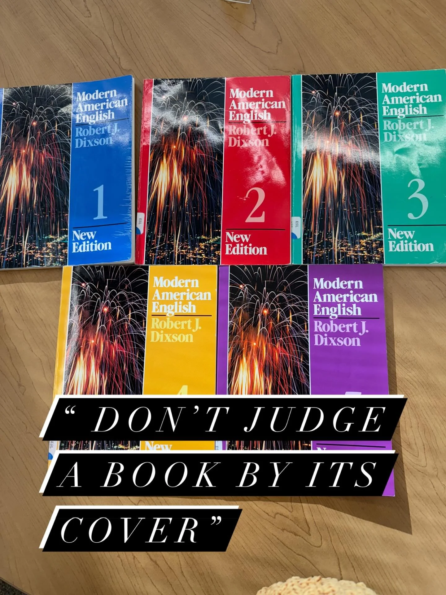Sometimes one of our older ESL grammar books are just what the Doctor, or shall we say Tutor, ordered. This great little series may just be the ticket to adding more substance to your ESL lessons. It&rsquo;s available at the Westwood Library for all 