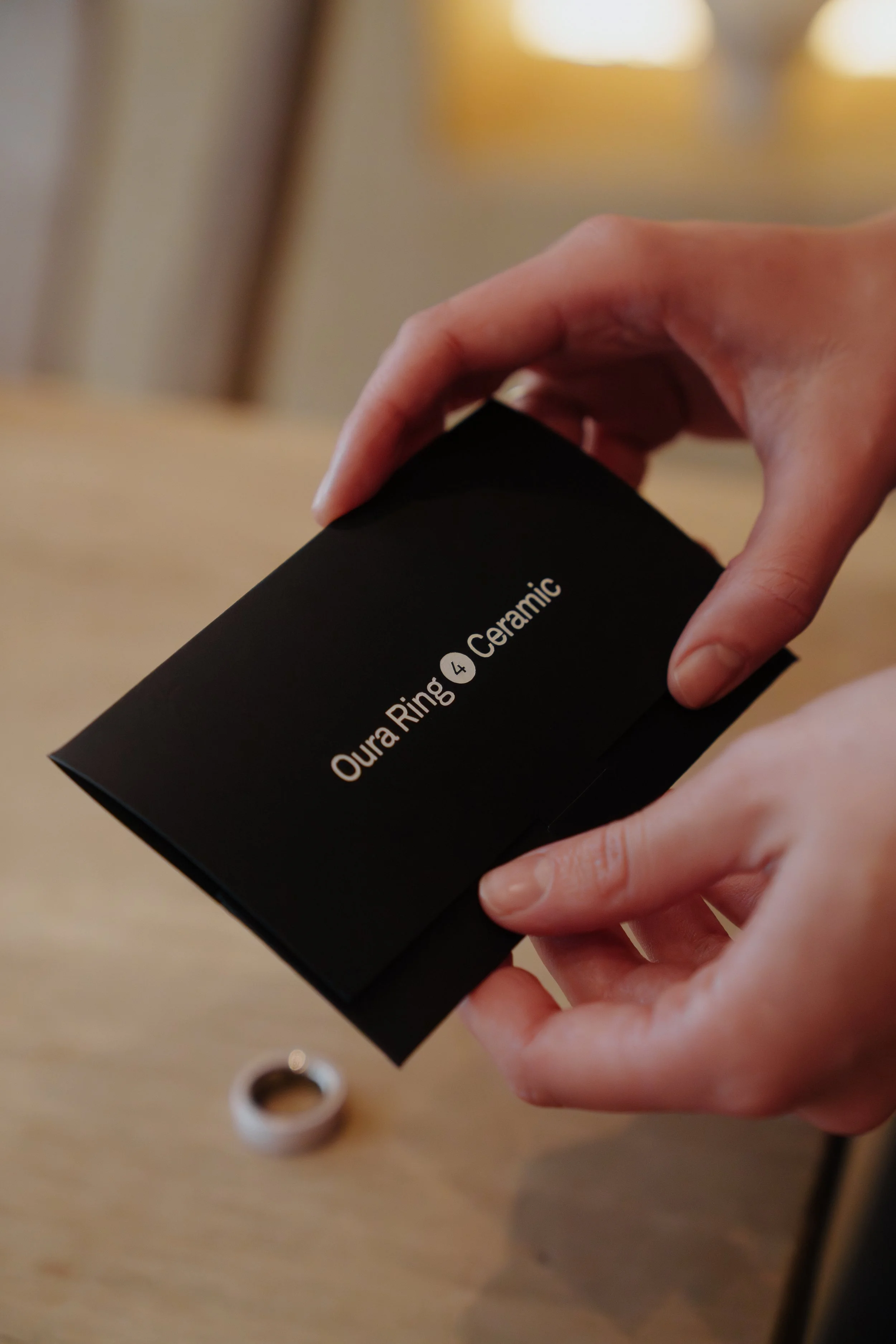 OURA - Ceramic ring cleaning envelope, close up.jpeg