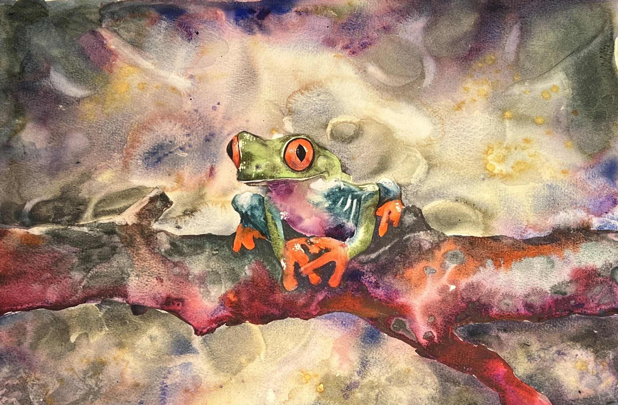 Frog in Florescent 