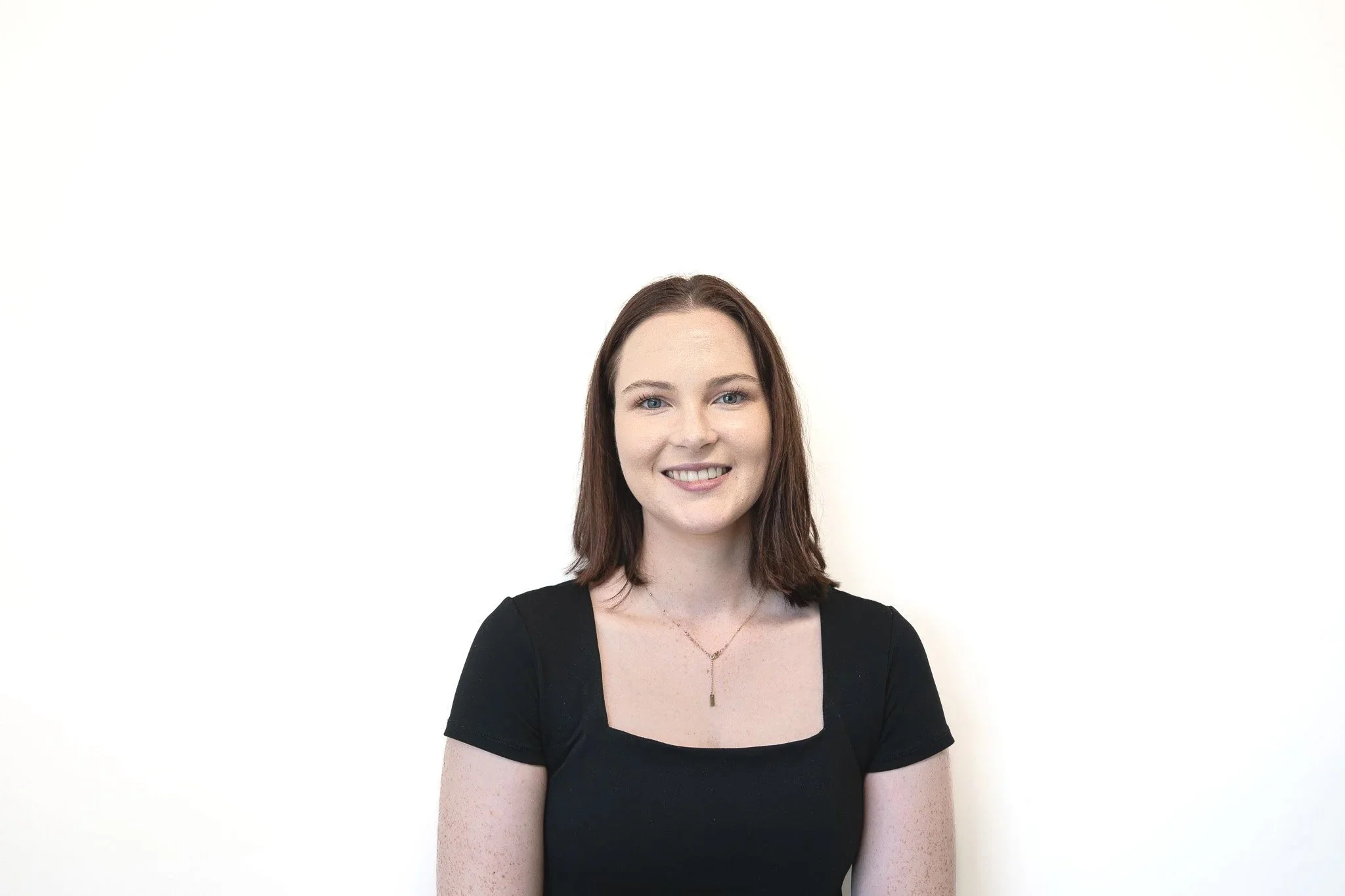 Portrait of one of our receptionist, Madeline Rochester