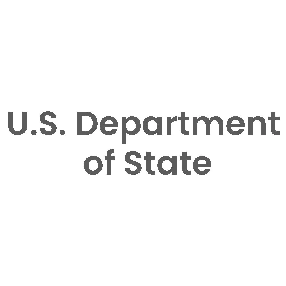 U.S. Department of State Plain Text Logo