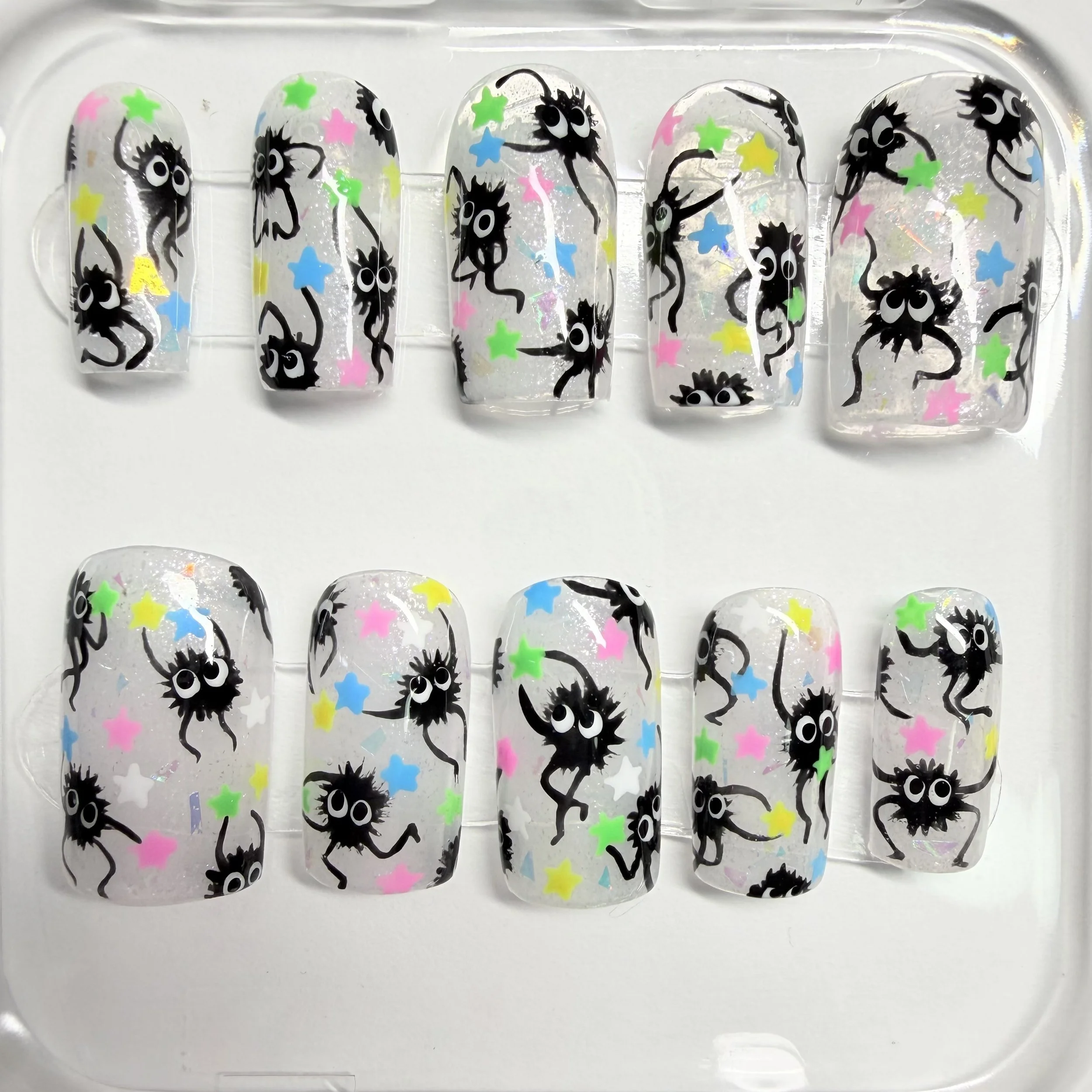 Soot Sprite Press Ons