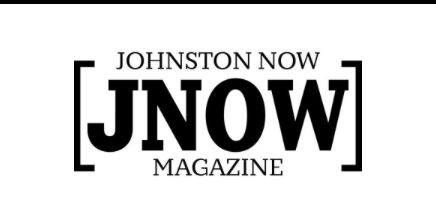 Cover of Johnston Now Magazine with the title 'JNOW' in large bold letters.