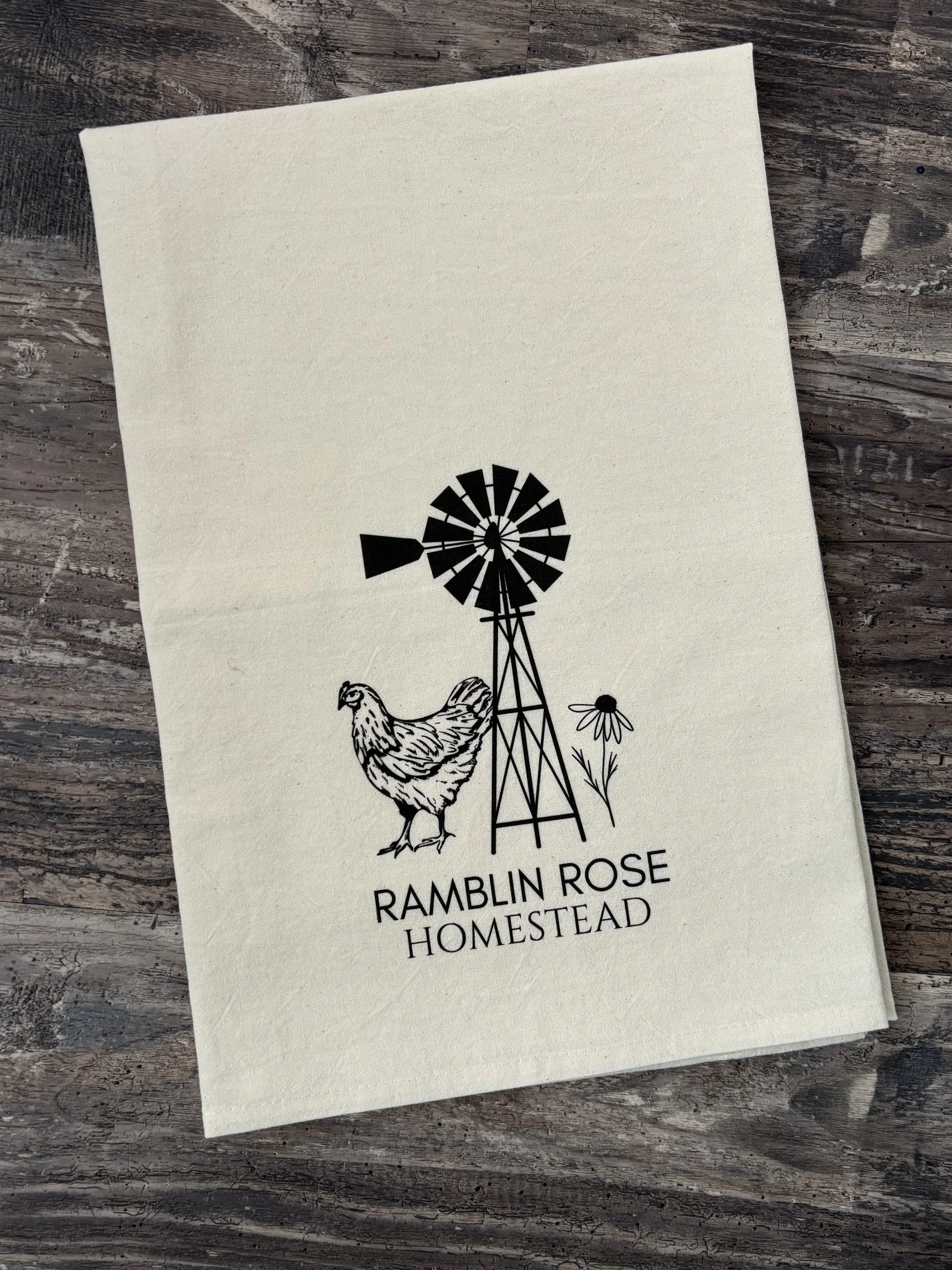 Natural Cotton Flour Sack Tea Towel