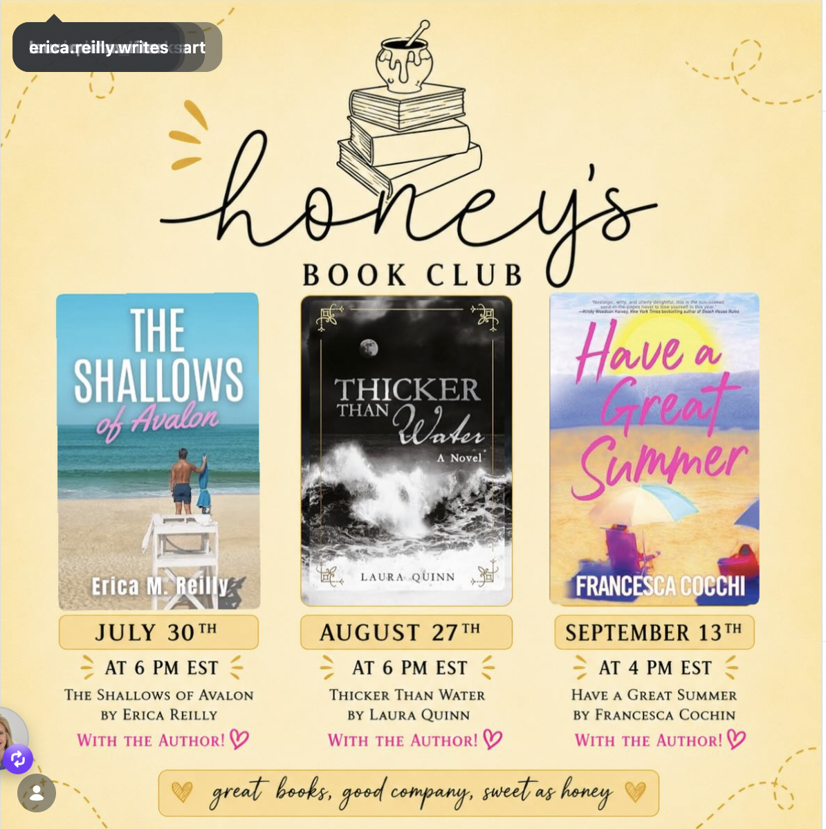 Honey’s Book Club