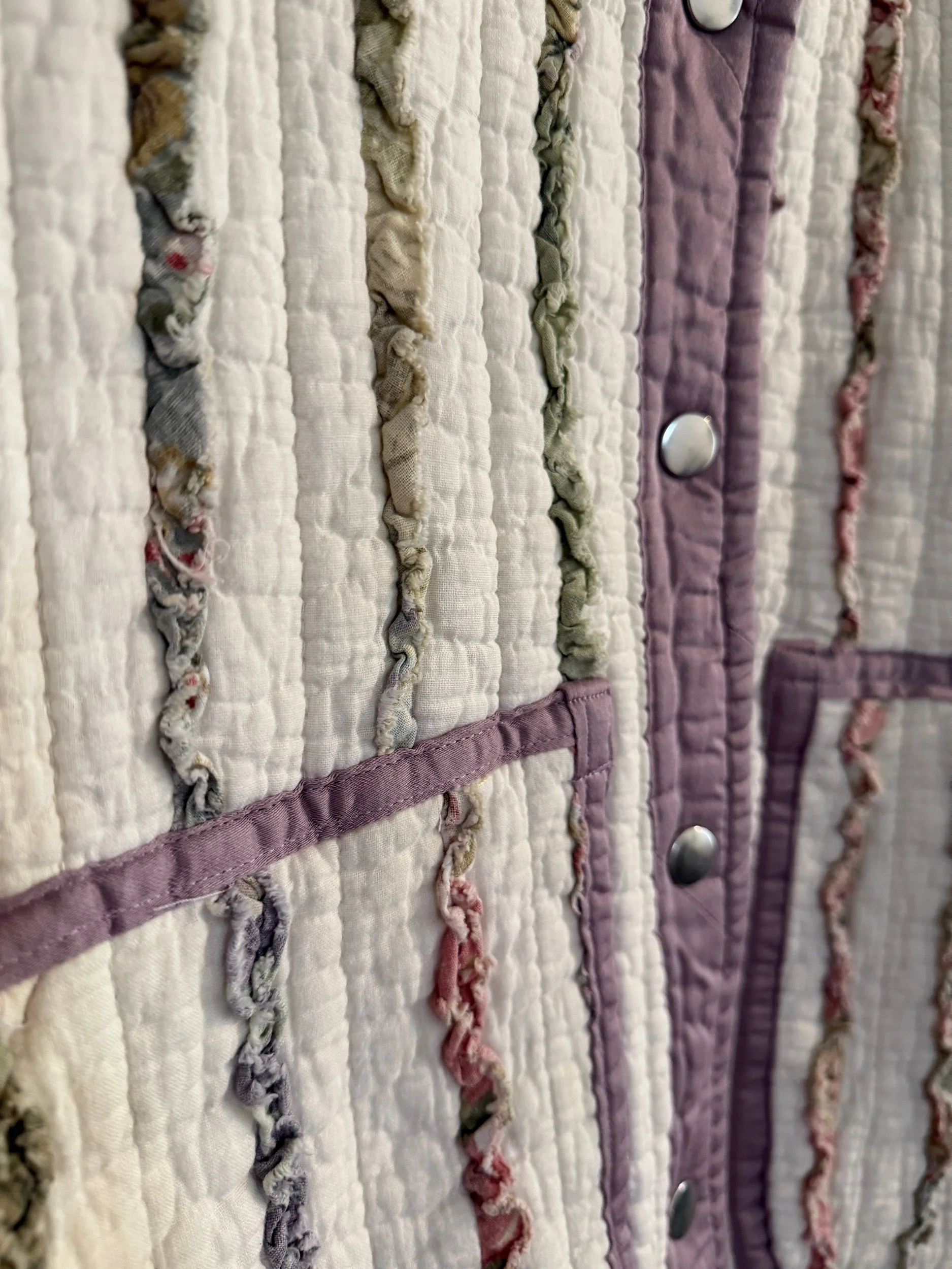 Striped Quilted Jacket