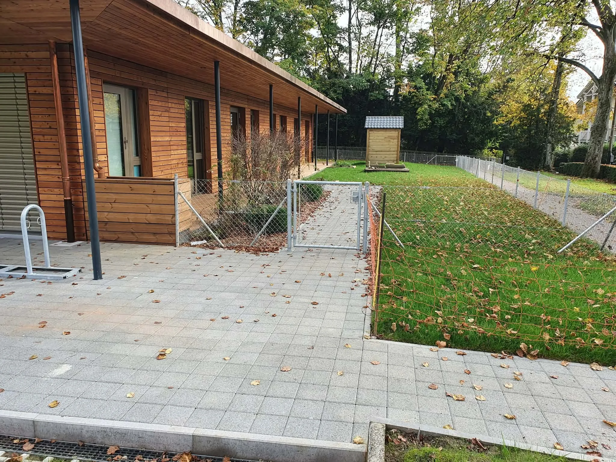 Cloture souple et son portillon 