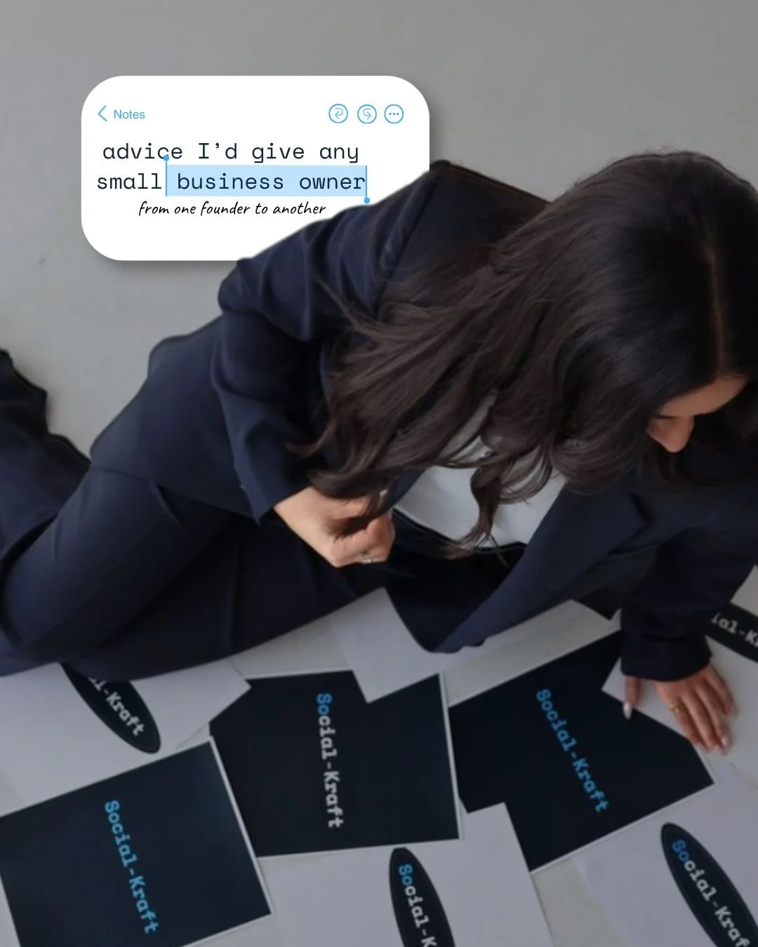 As a founder, Karina knows firsthand that running a business means wearing every hat at once.

You&rsquo;re thinking about operations, clients, growth, team, finances&hellip; and somehow marketing has to fit into all of that too.

That&rsquo;s why du