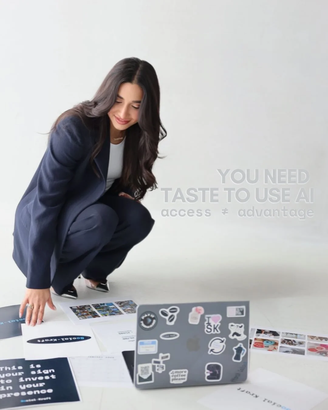 AI gives everyone access. Taste is what separates the brands that still stand out.

We&rsquo;re seeing more content than ever, and somehow more of it looks the same.

The tools are not the differentiator anymore. The thinking is.

AI can generate ide
