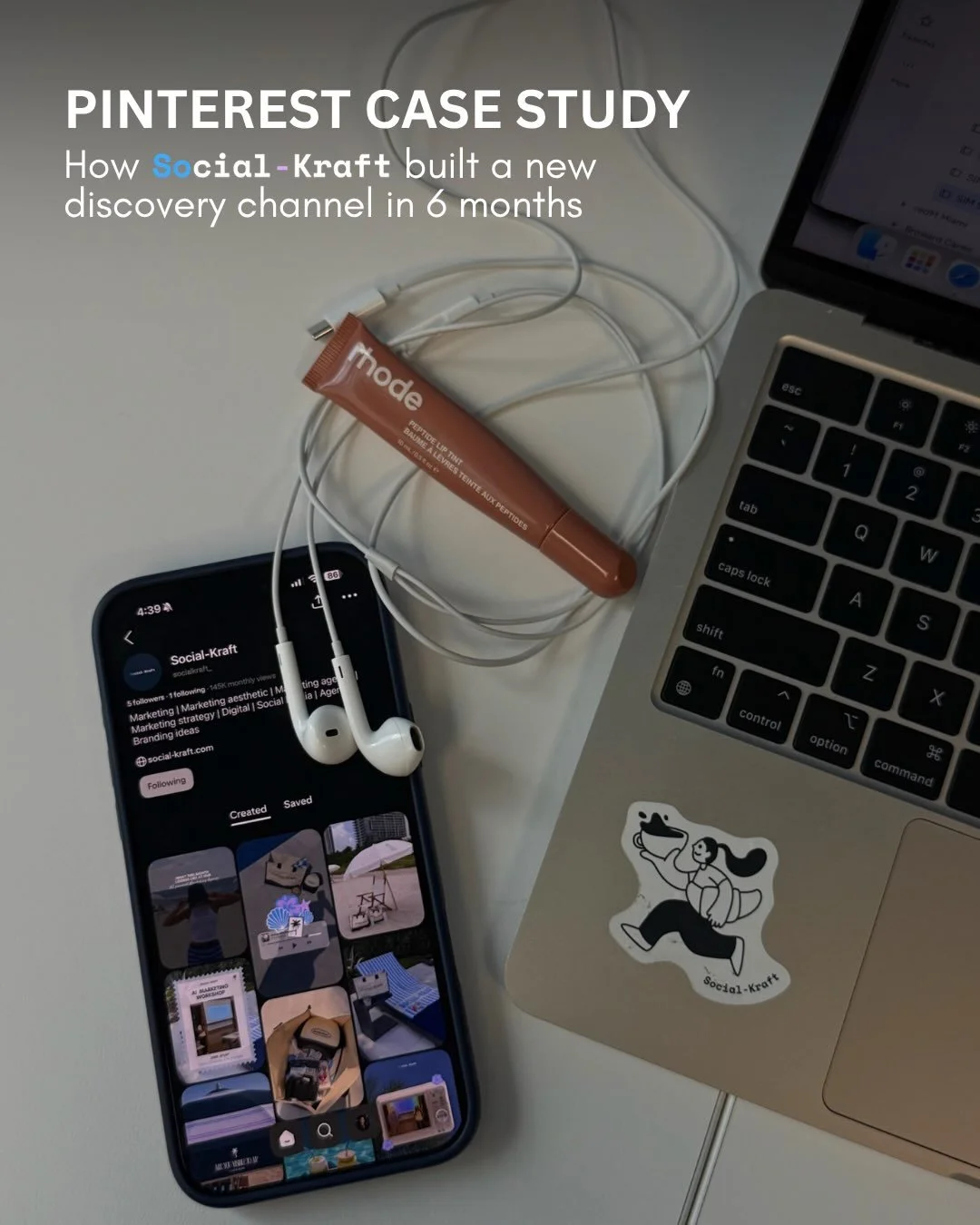 Pinterest wasn&rsquo;t a channel we expected to pay this much attention to.

What stood out was how differently content behaves there. A pin can keep resurfacing when someone searches for an idea long after the original post has moved through the fee