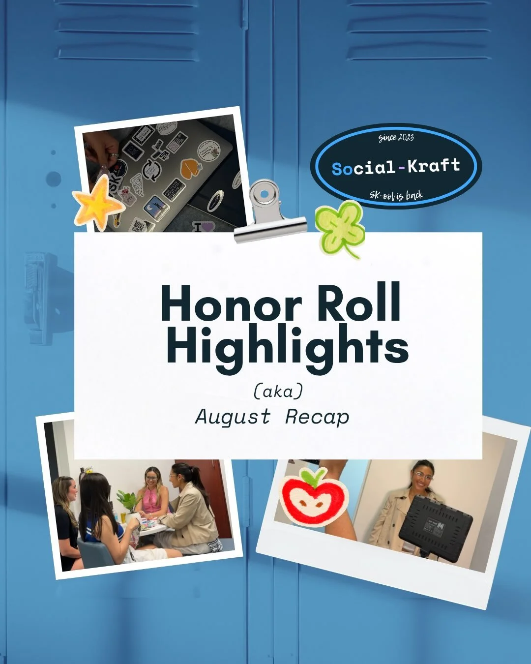 August made the Honor Roll. 🎓

Our Back-to-School campaign gave us the perfect excuse to celebrate a month filled with learning, new opportunities, team growth, and a few milestones we&rsquo;re especially proud of.

Some made it onto this month&rsqu